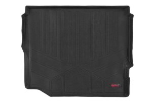 Jeep Wrangler Unlimited Rear Cargo Mat - Rough Country - W/O Sub - '18-'25 Jeep Wrangler Unlimited Rear Cargo Mat - Rough Country - W/O Sub - '18-'25
